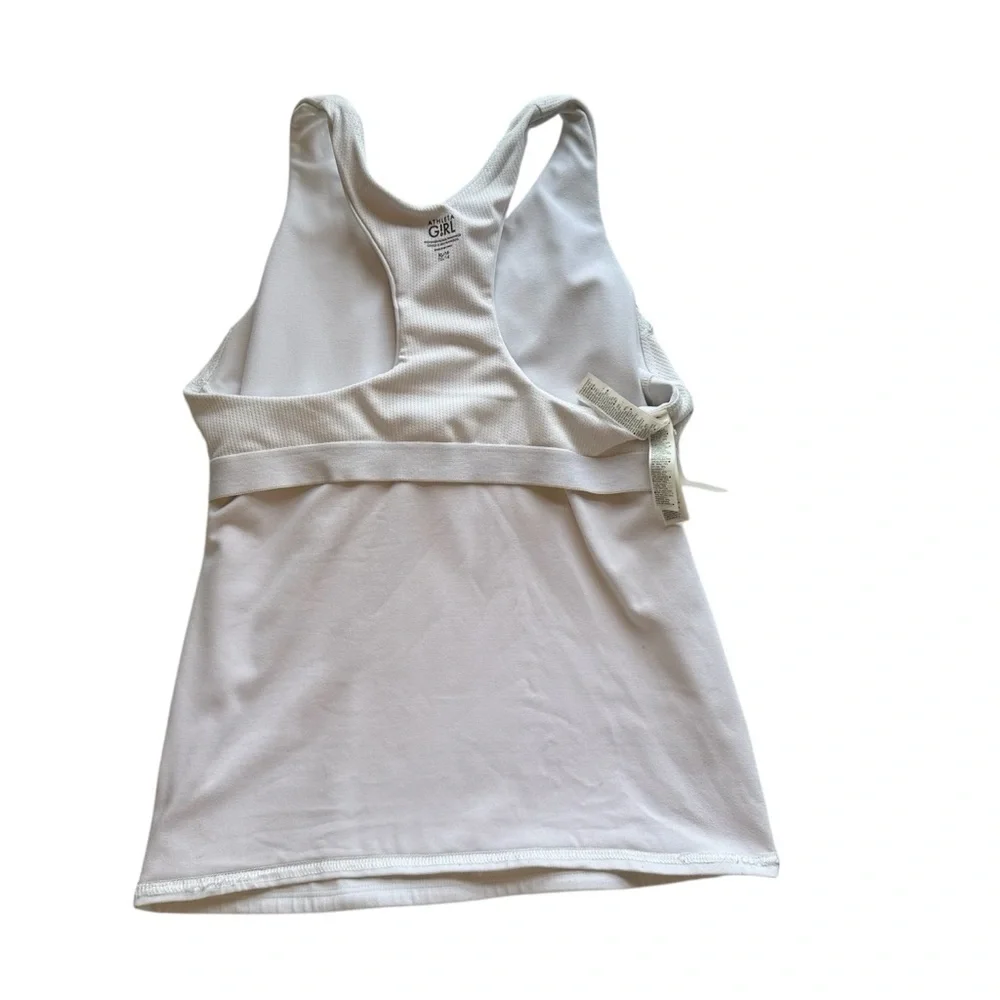 Athleta Girl Long Distance Tank – Girls XL (14) White - Picture 8 of 9